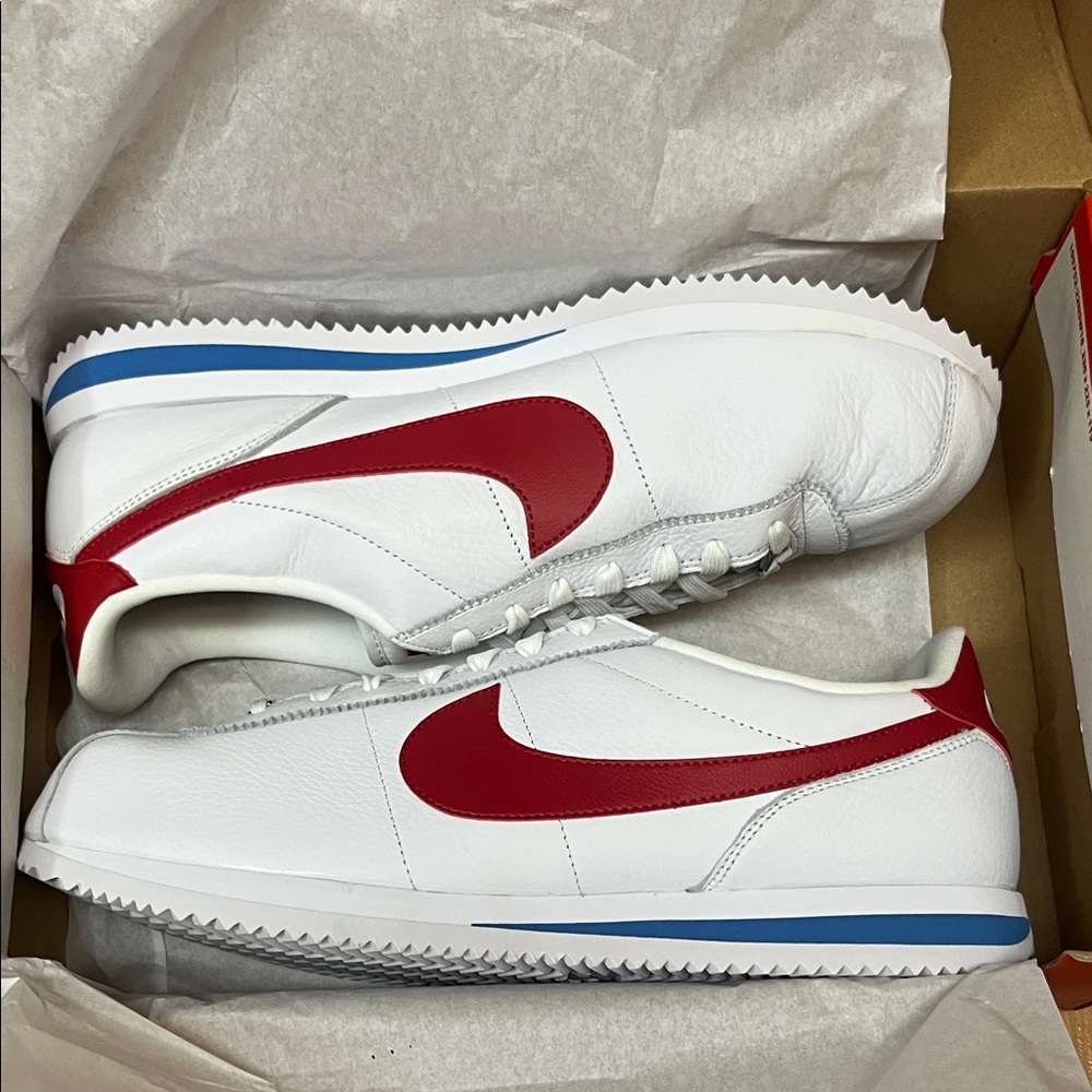 Nike Cortez White Red Blue – Men’s Size 12.5 (Worn Once)
